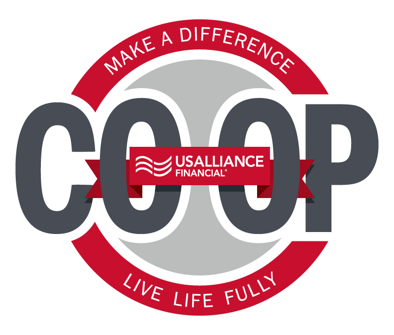 Co-Op Make A Difference Live Life Fully Logo.