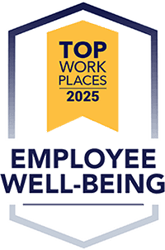 Top Workplaces 2025 — Employee Well-Being award