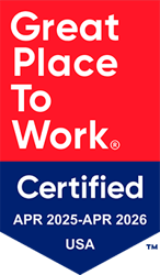 Great Place to Work certified, April 2025–2026, USA